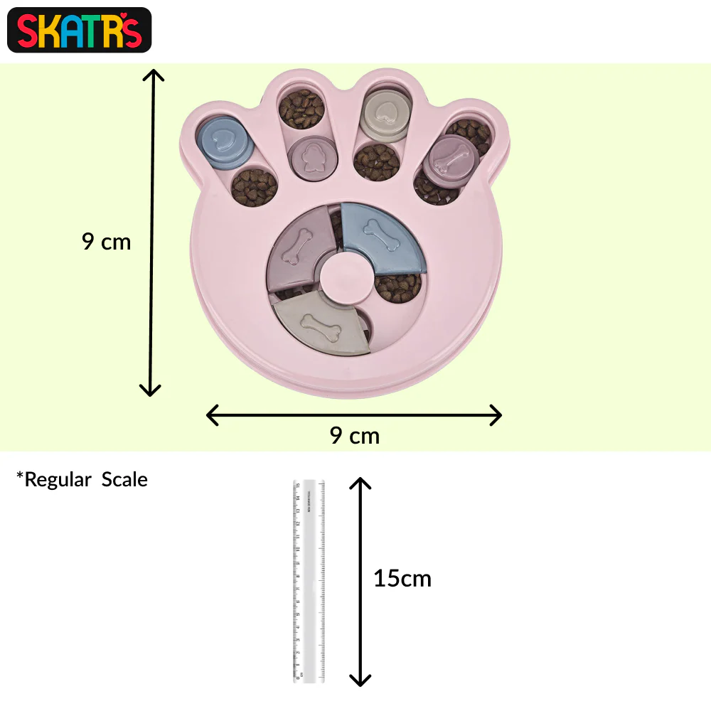 Skatrs Treat Hider Toy for Dogs and Cats (Pink) - Image 2