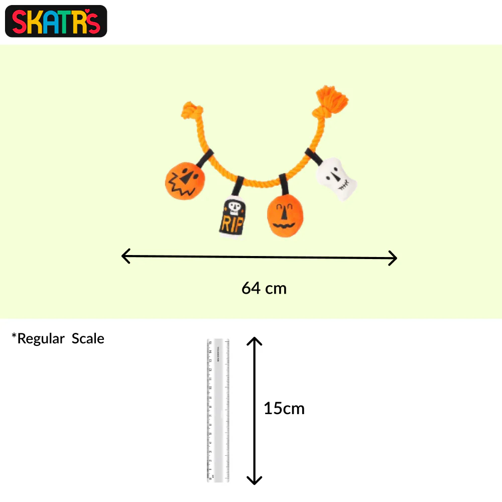 Skatrs Trick or Tug Rope Toy for Dogs - Image 2