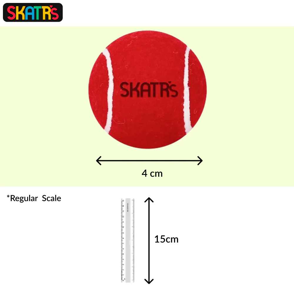 Skatrs Tennis Ball for Dogs and Triple Ring Rope Chew Toy for Dogs and Cats Combo - Image 3