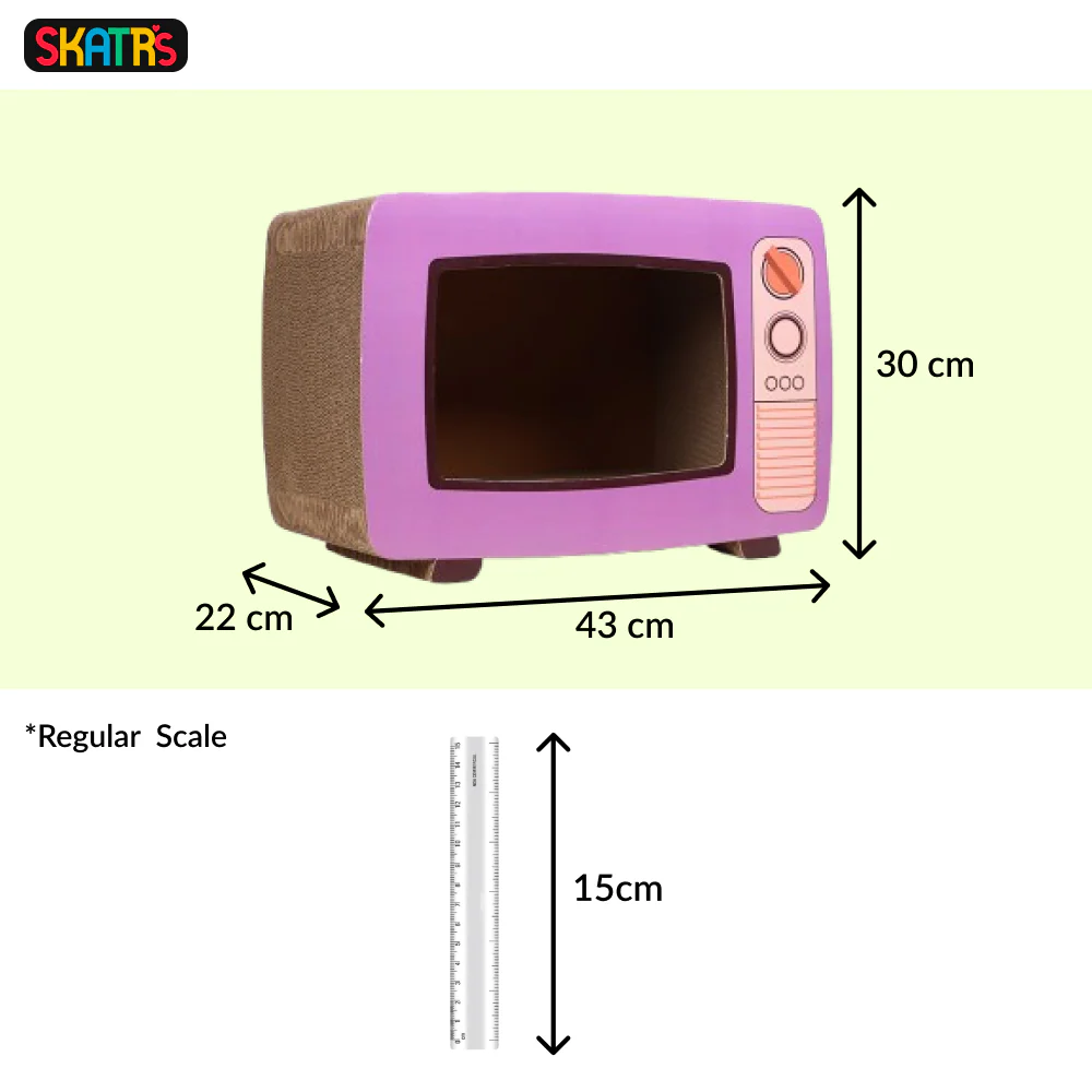 Skatrs TV Scratcher Toy for Cats - Image 2