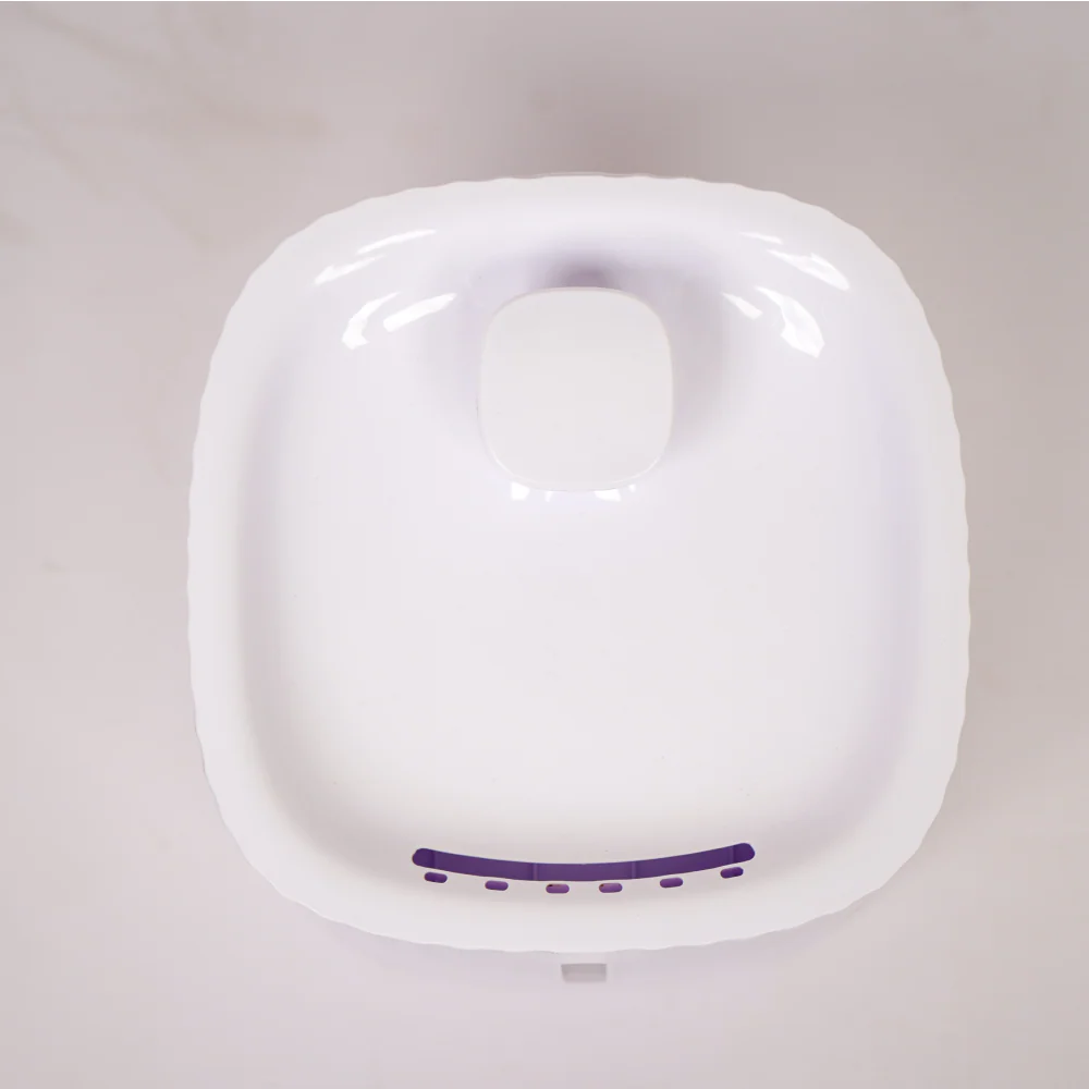 Skatrs Water Fountain with Adapter for Dogs and Cats (White) - Image 4
