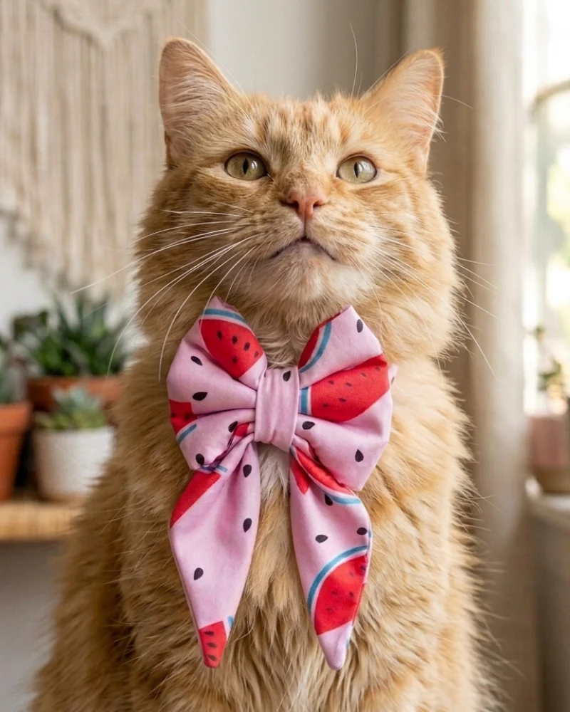 Skatrs Watermelon bowtie for Dogs and Cats - Image 6