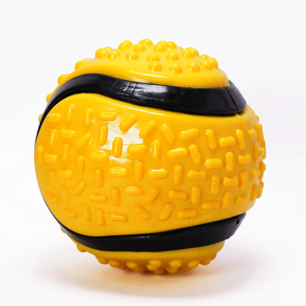 Skatrs Wave Cat Scratcher with Catnip & Yellow Rubber Ball Toy Cat Combo - Image 8