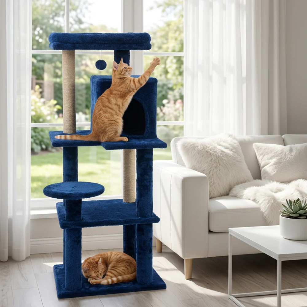 Skatrs Whisker Woods Cat Tree for Cats and Kittens - Image 4