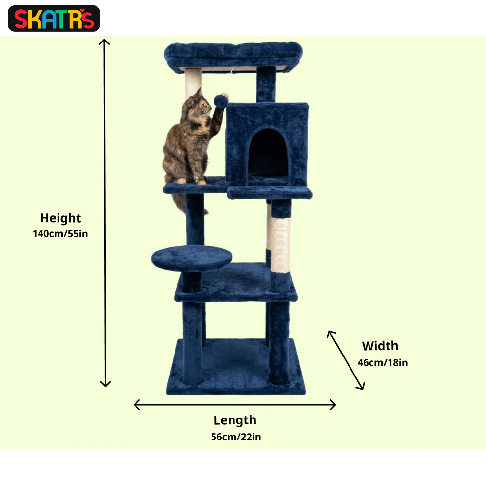 Skatrs Whisker Woods Cat Tree for Cats and Kittens - Image 5