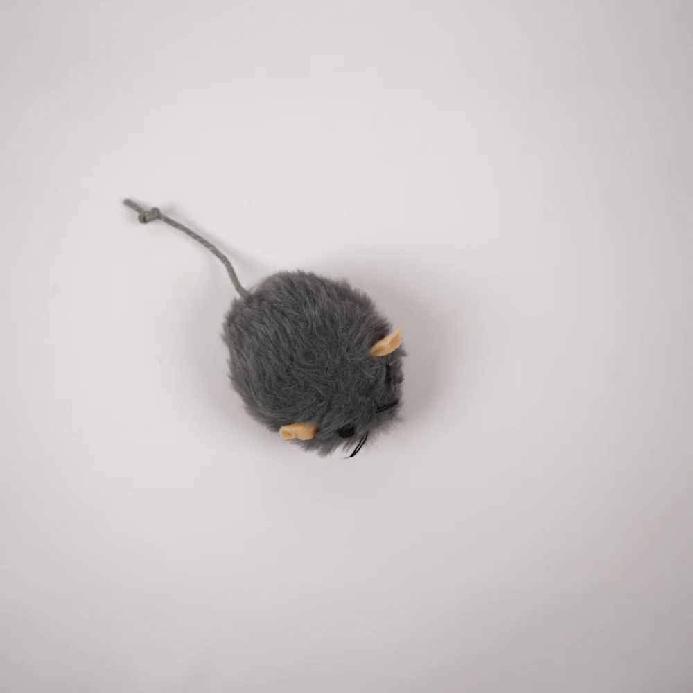 Skatrs Wiggle Mouse Toy for Cats (Grey) - Image 3