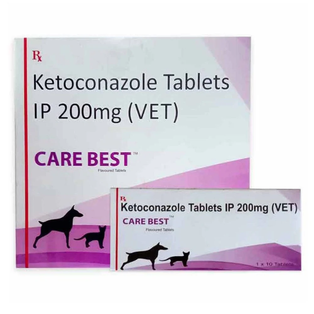Skyec Carebest Tablet 200mg (Ketoconazole) for Dogs and Cats