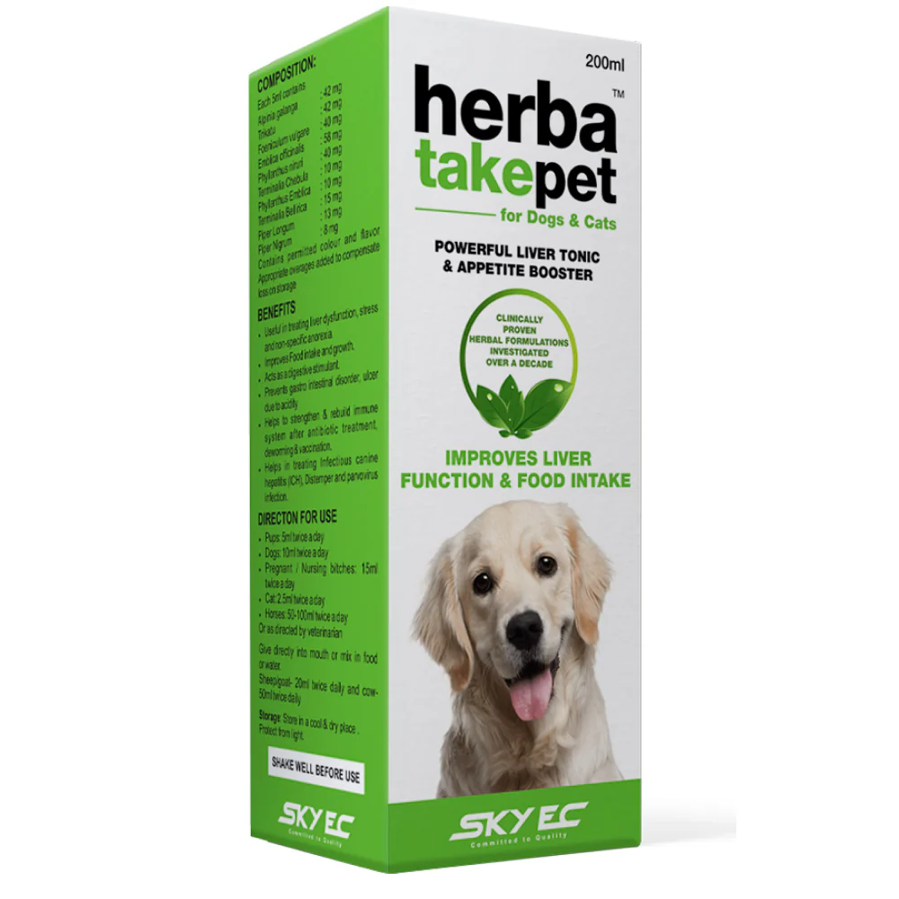 Skyec Herbatake Pet Liver Tonic Appetite Booster for Dogs and Cats - Image 2
