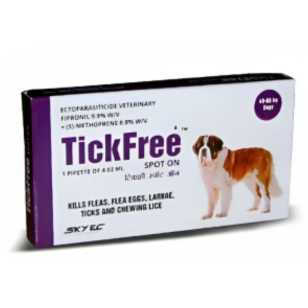 Skyec Tick Free (Fipronil) Tick and Flea Control Spot On for Dogs - Image 3
