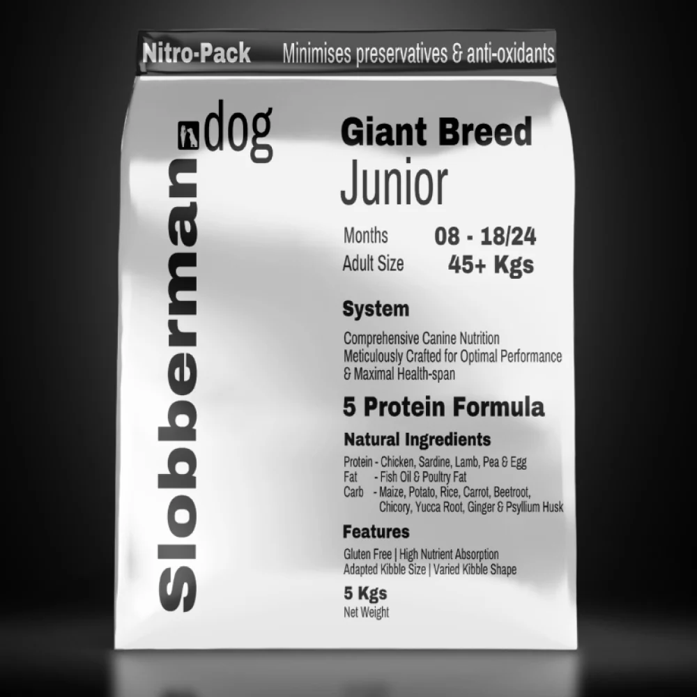 Slobberman dog Gluten Free High Protein Gaint Junior Puppy Dog Dry Food - Image 7