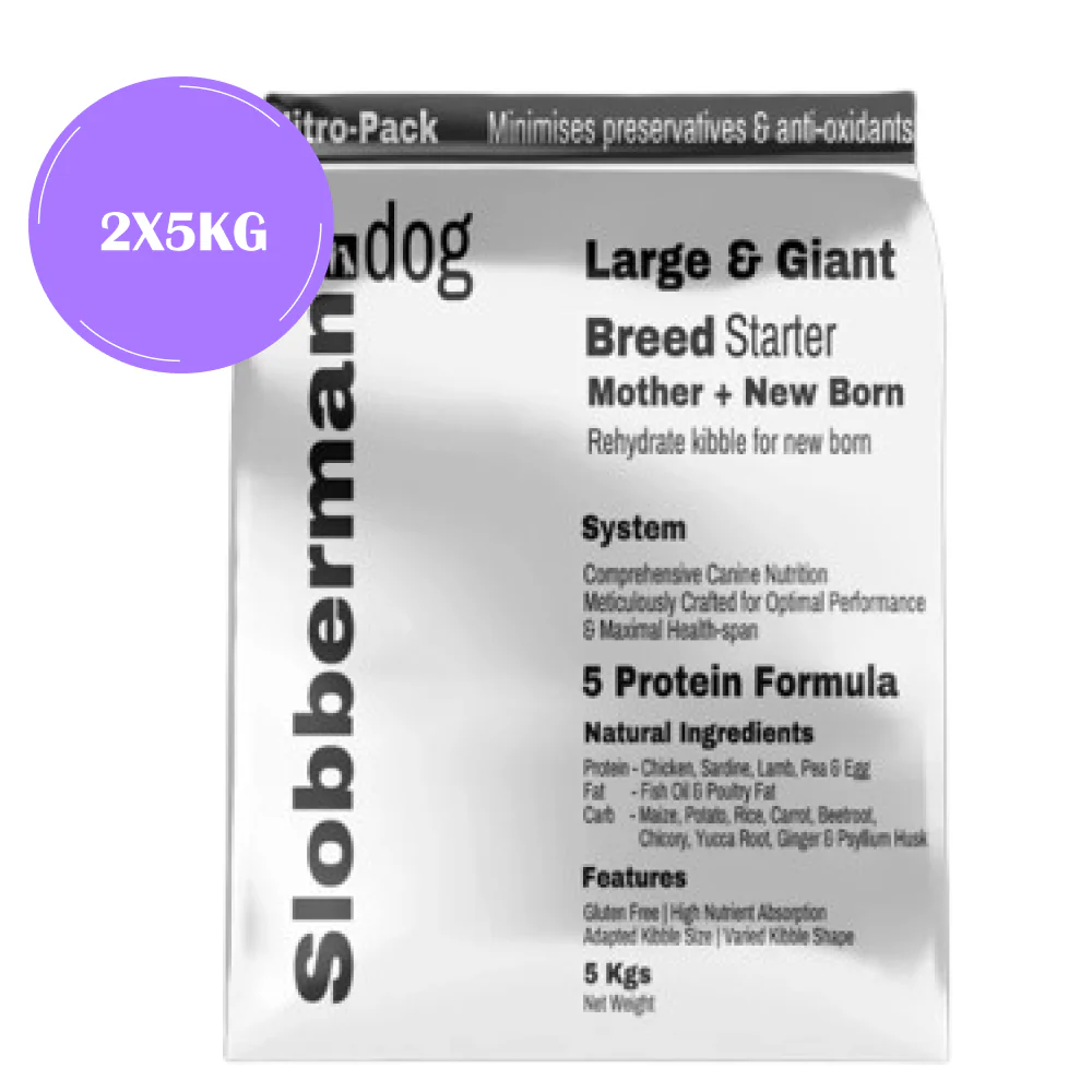 Slobberman dog Gluten Free High Protein Large and Giant Breed Starter Dog Dry Food - Image 8