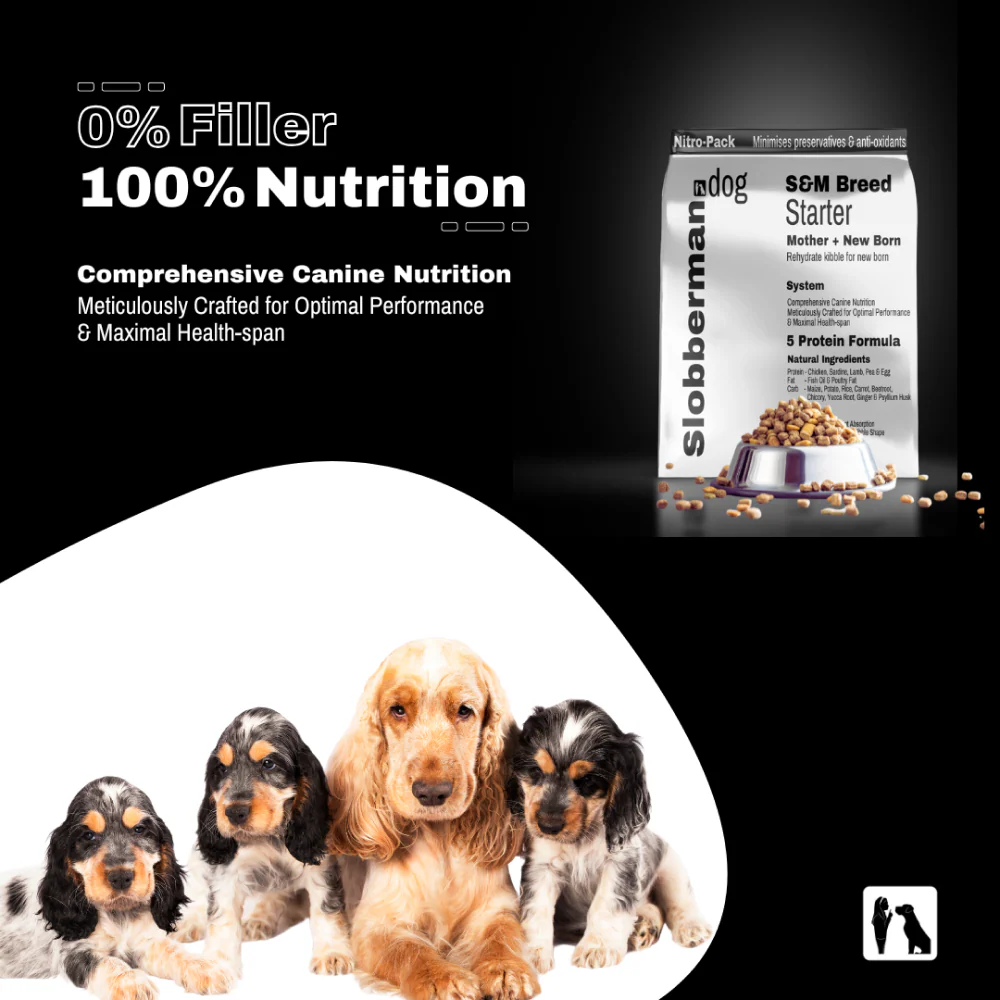 Slobberman dog Gluten Free High Protein Small and Medium Breed Starter Dog Dry Food - Image 6