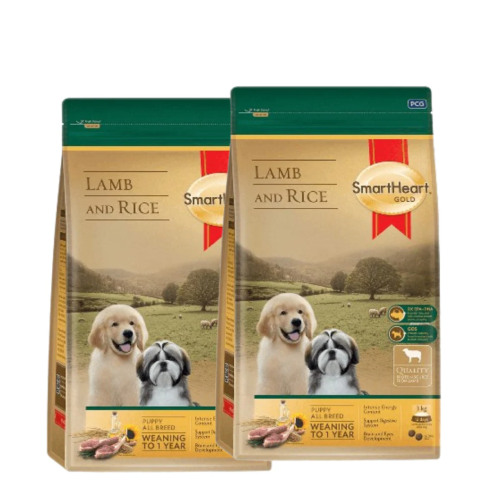 SmartHeart Gold Lamb & Rice Puppy Dry Food - Image 2