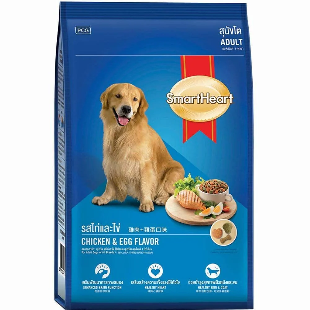 SmartHeart Chicken & Egg Adult Dog Dry Food - Image 2