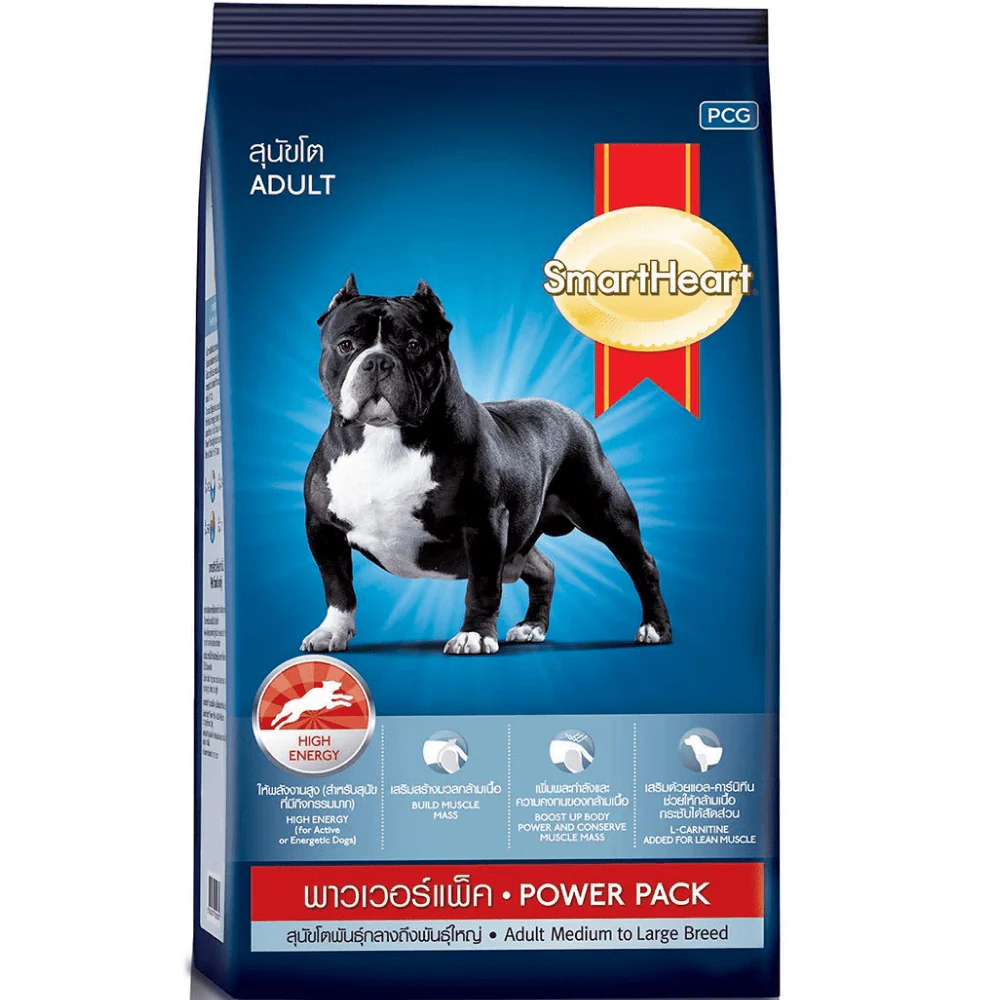 SmartHeart Power Pack Chicken Flavour Adult Dog Dry Food - Image 2