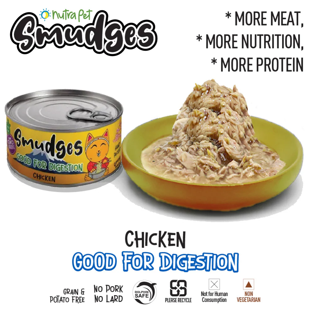 Smudges Chicken Flakes in Gravy Adult Cat Wet Food - Image 2