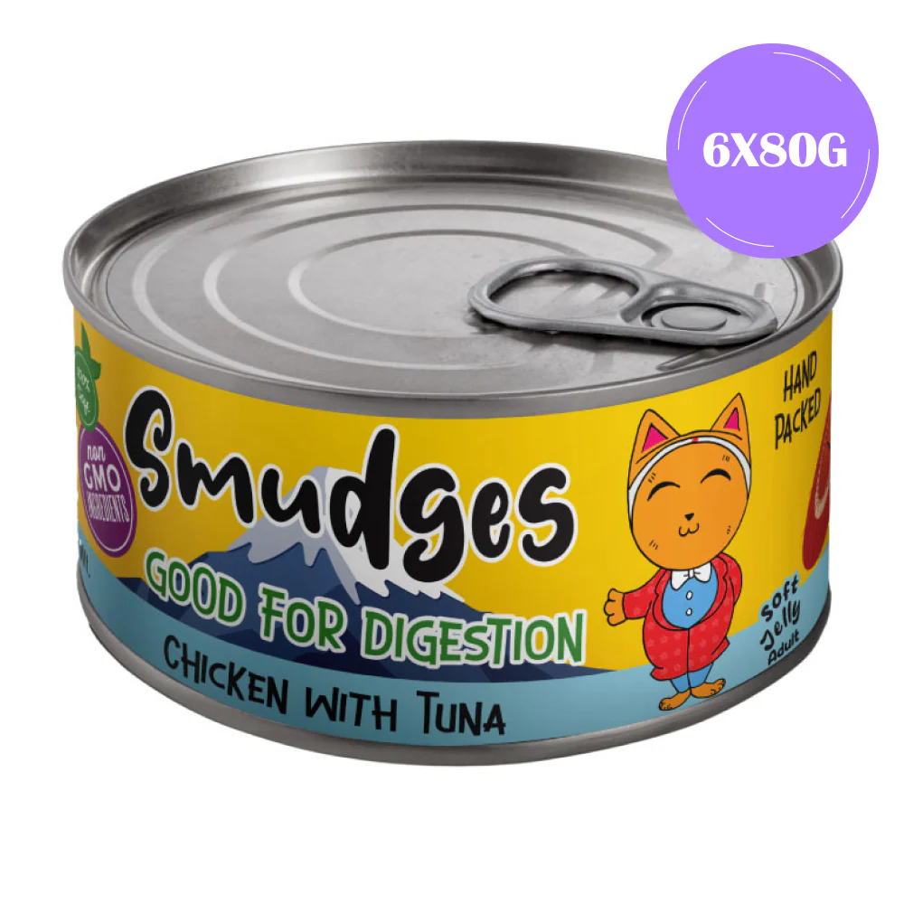Smudges Chicken Flakes with Tuna in Soft Jelly Adult Cat Wet Food - Image 6