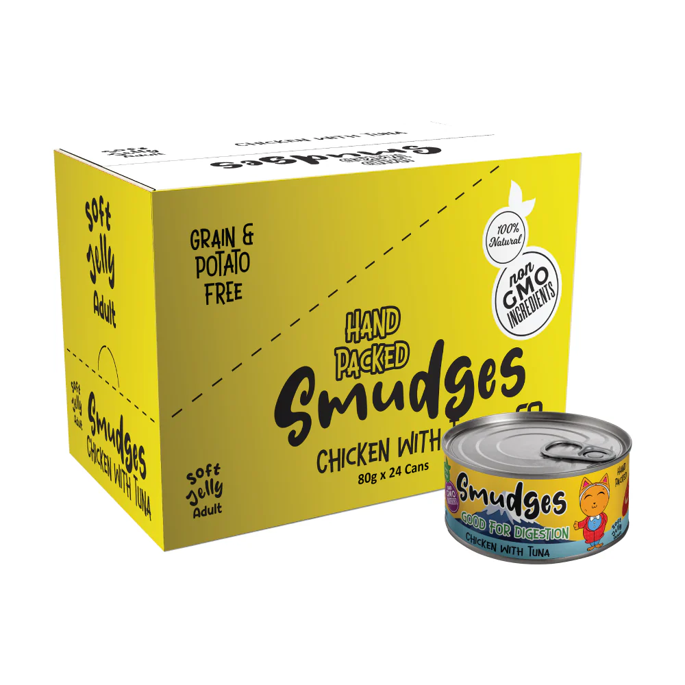 Smudges Chicken Flakes with Tuna in Soft Jelly Adult Cat Wet Food - Image 3