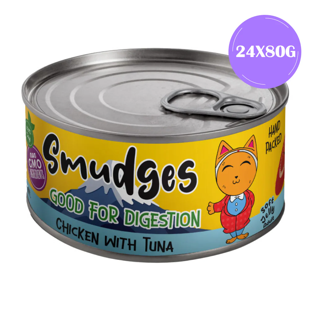 Smudges Chicken Flakes with Tuna in Soft Jelly Adult Cat Wet Food - Image 5