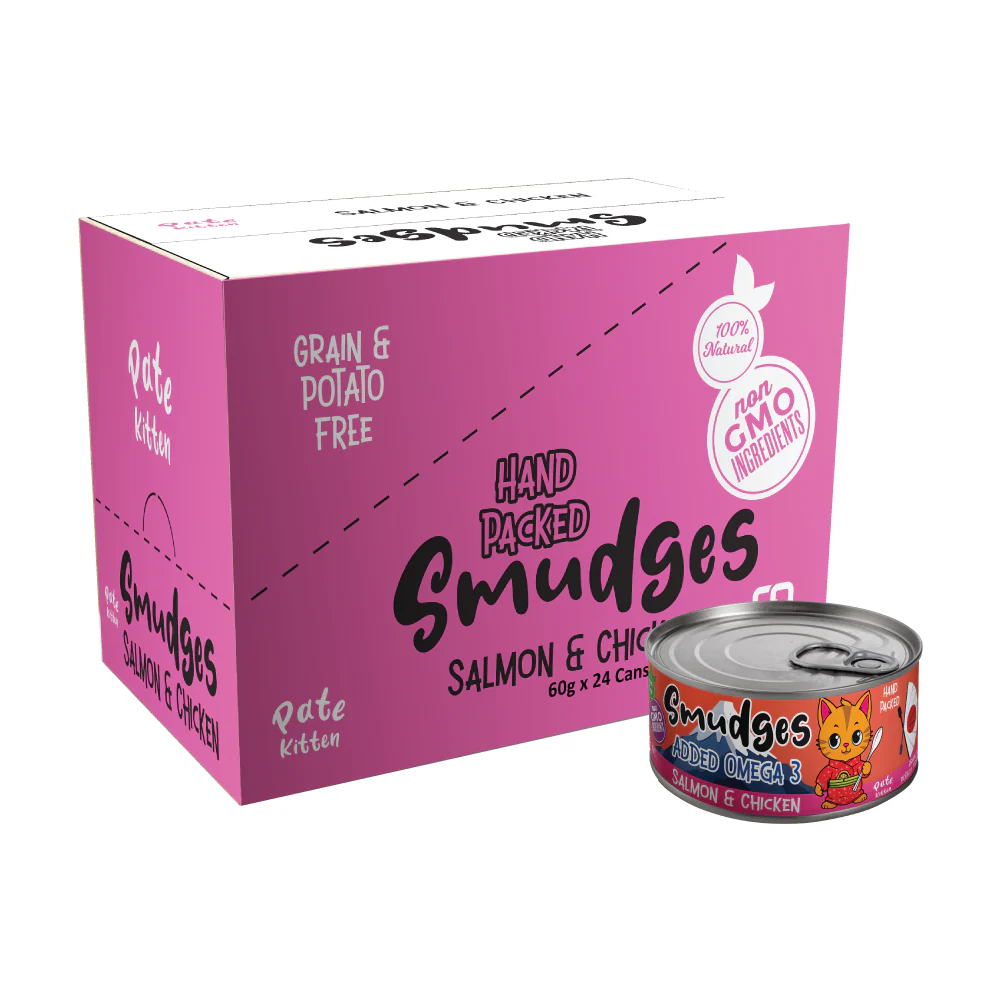 Smudges Salmon Pate Mixed with Shredded Chicken Kitten Wet Food - Image 3