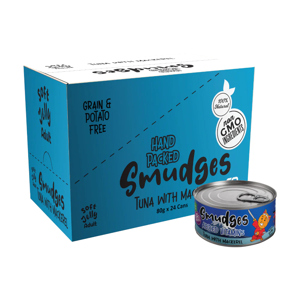 Smudges Tuna Flakes with Mackerel in Soft Jelly Adult Cat Wet Food - Image 3