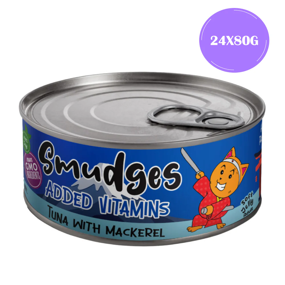 Smudges Tuna Flakes with Mackerel in Soft Jelly Adult Cat Wet Food - Image 5