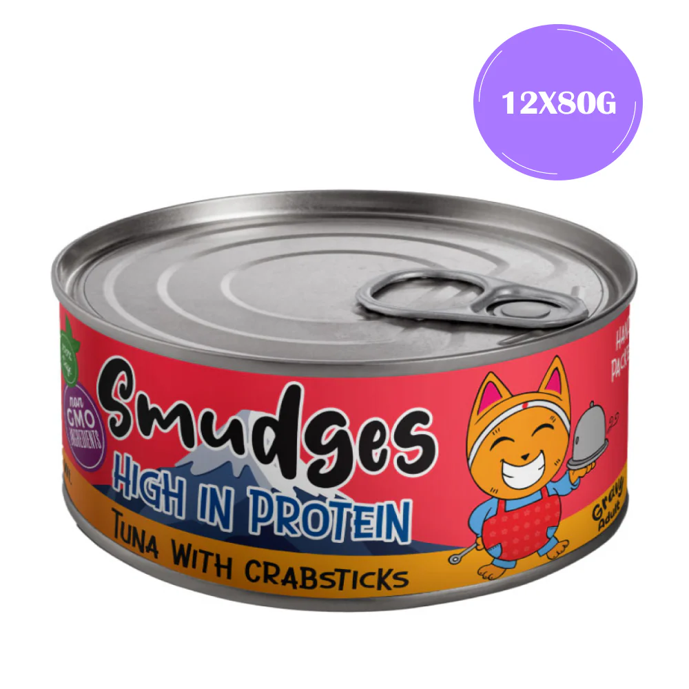 Smudges Tuna with Crabsticks in Gravy Adult Cat Wet Food - Image 4