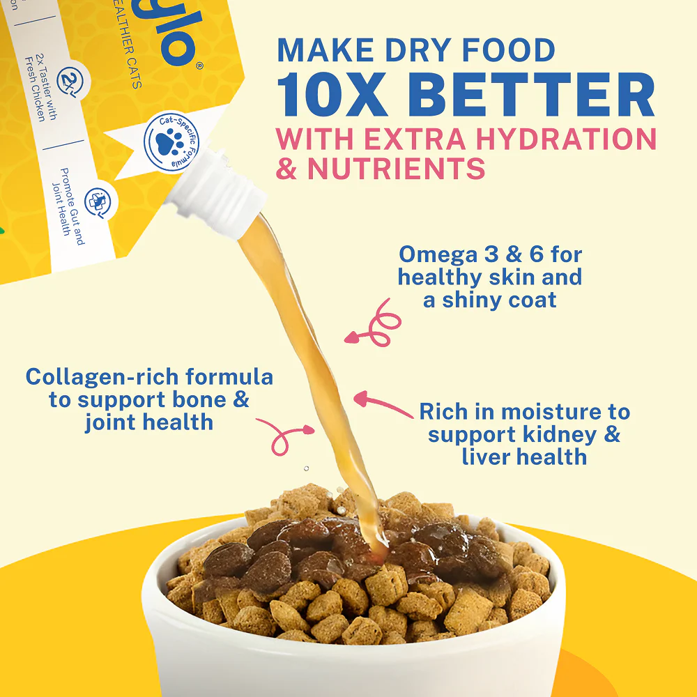 Smylo Hydration Rich Chicken with Carrot, Kale and Cranberry Bone Broth for Cats - Image 3
