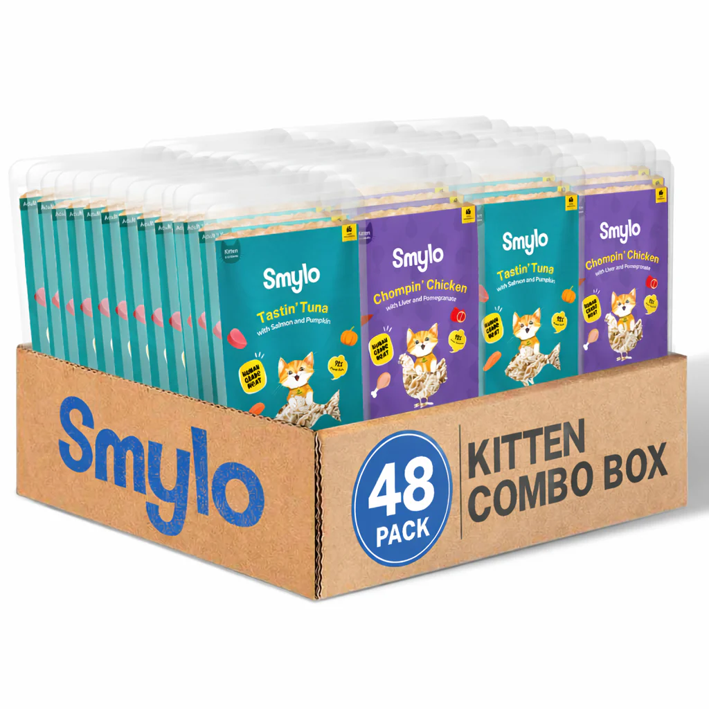 Smylo Kitten Variety Combo, Tuna & Chicken, Fresh & No-Preservative Wet Cat Food - Image 10