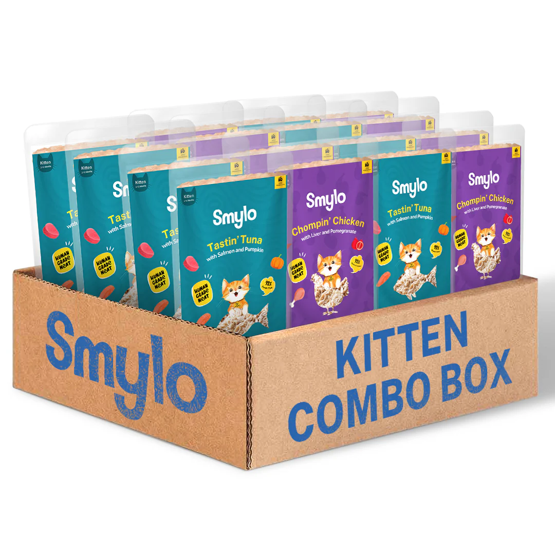 Smylo Kitten Variety Combo, Tuna & Chicken, Fresh & No-Preservative Wet Cat Food - Image 2