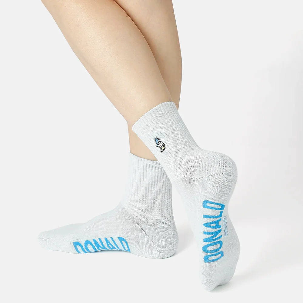 SocksXpress Disney Mickey & Friends High Ankle Socks for Women (Pack of 3) - Image 4