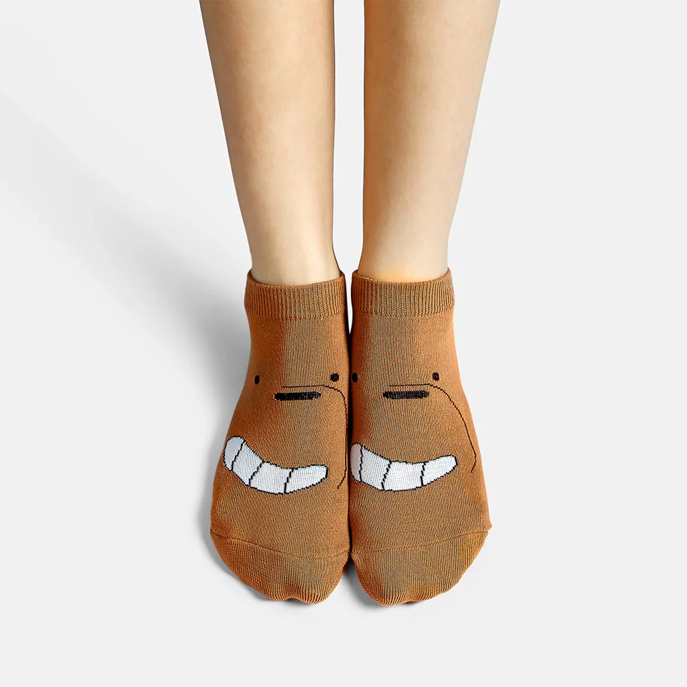 SocksXpress We Bare Bears Themed Ankle Socks for Women (Pack of 3) - Image 5