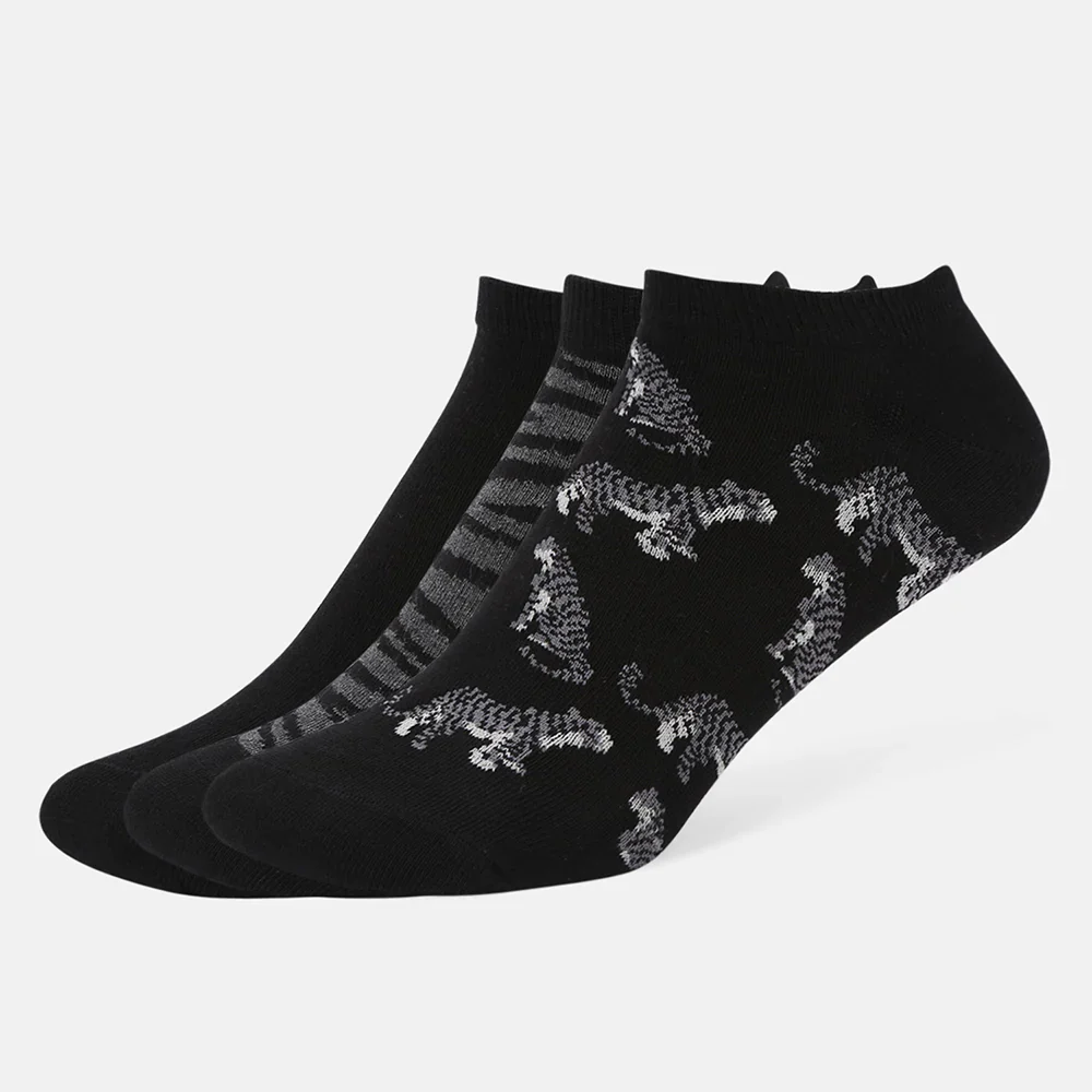 SocksXpress WWF Formal Lowcut Socks for Men (Pack of 3) - Image 3