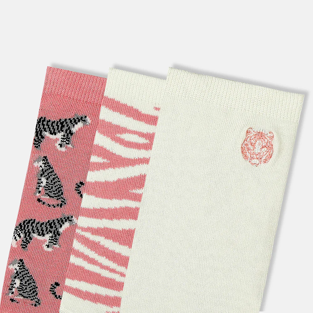 SocksXpress WWF Themed Ankle Socks for Women (Pack of 3) - Image 5