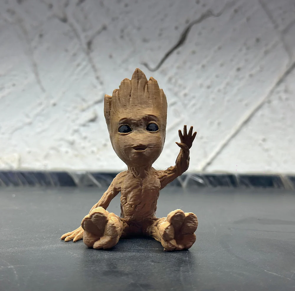 Splashy Fin Baby Groot Miniature for Aquarium - Image 2