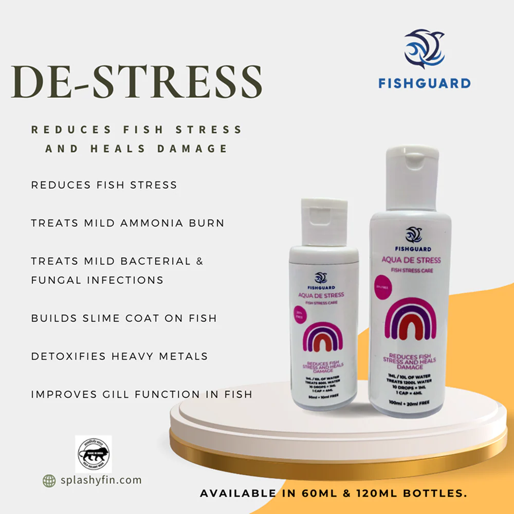 Splashy Fin FishGuard Aqua De Care Stress for Fish - Image 2