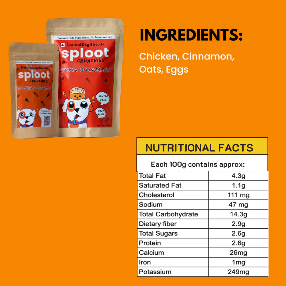 Sploot Crunchies Veg and Non Veg Combo Biscuits Dog Treats - Image 6