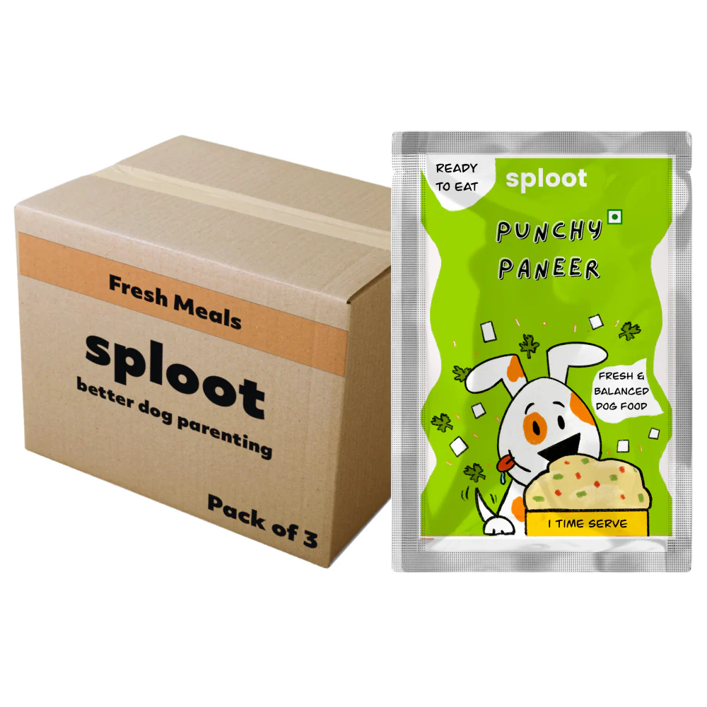 Sploot Meals Punchy Paneer and Egg Dog Wet Food - Image 7