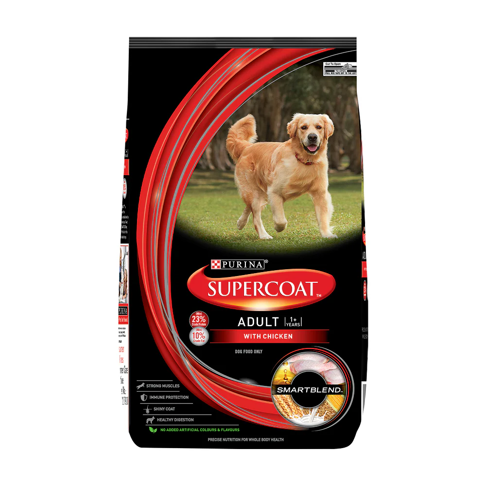 Purina SuperCoat with Chicken Smartblend Adult Dog Dry Food (1+ Years) - Image 10