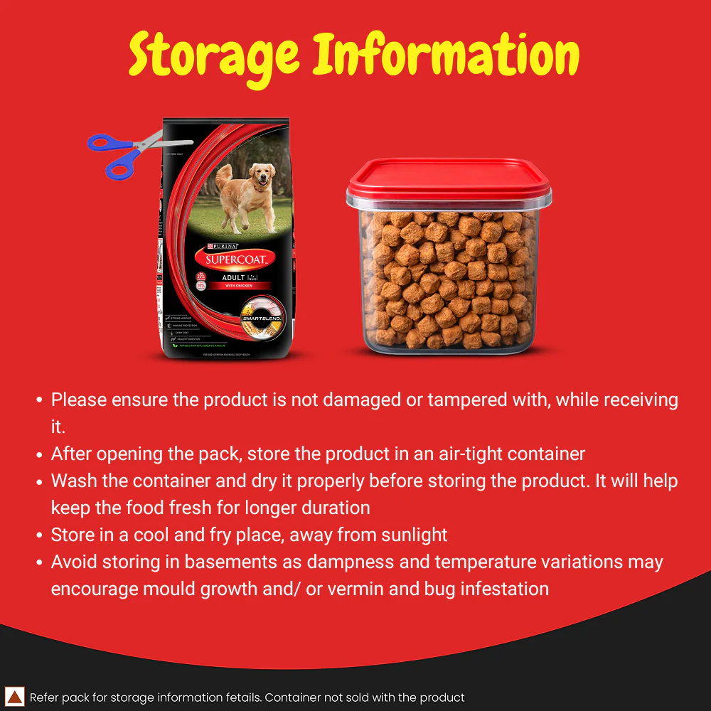Purina SuperCoat with Chicken Smartblend Adult Dog Dry Food (1+ Years) - Image 7