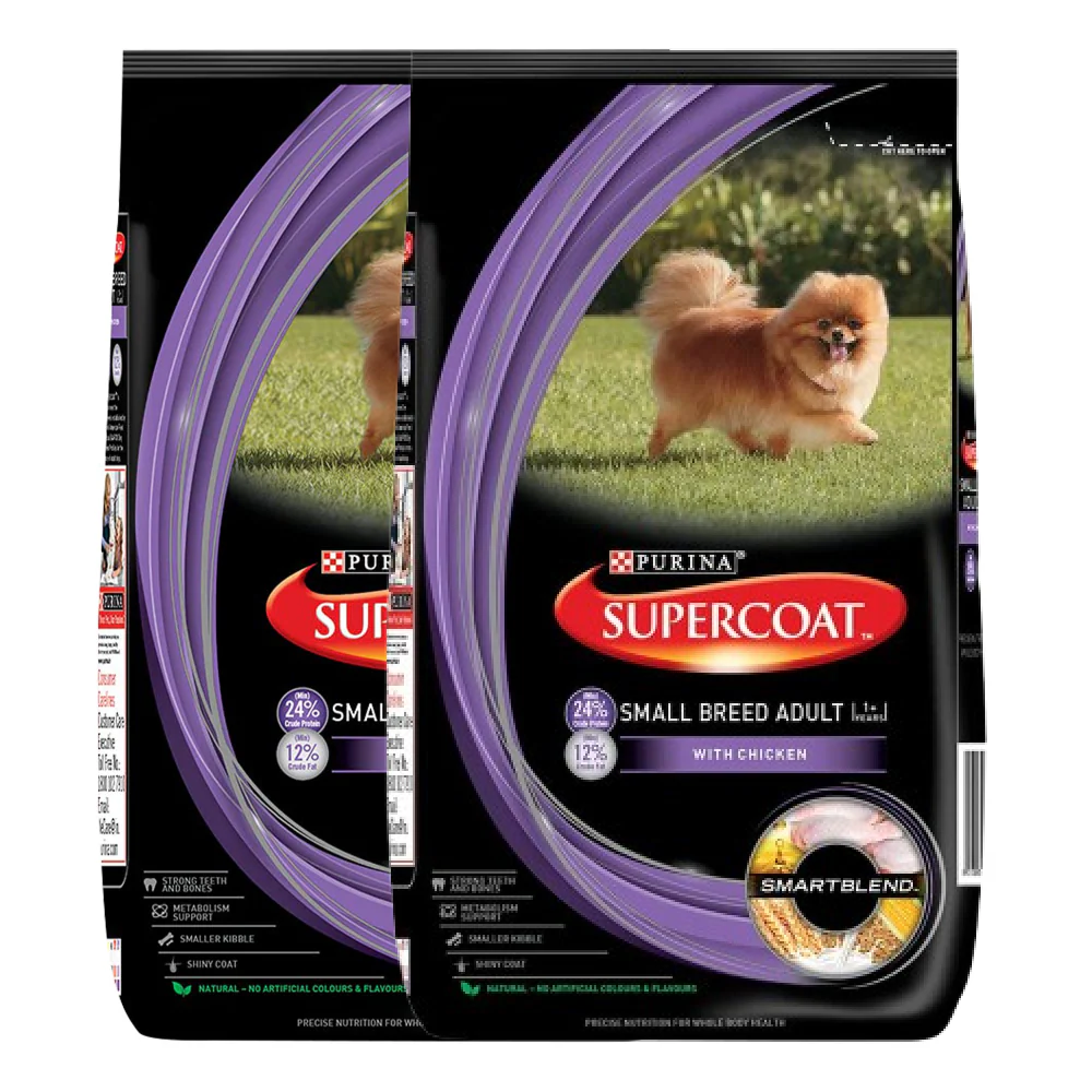 Purina SuperCoat Chicken Adult Small Breed Dog Dry Food - Image 7