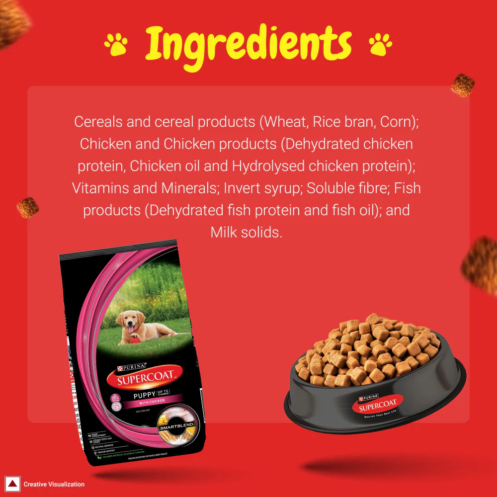 Purina SuperCoat Chicken Puppy Dry Food - Image 3