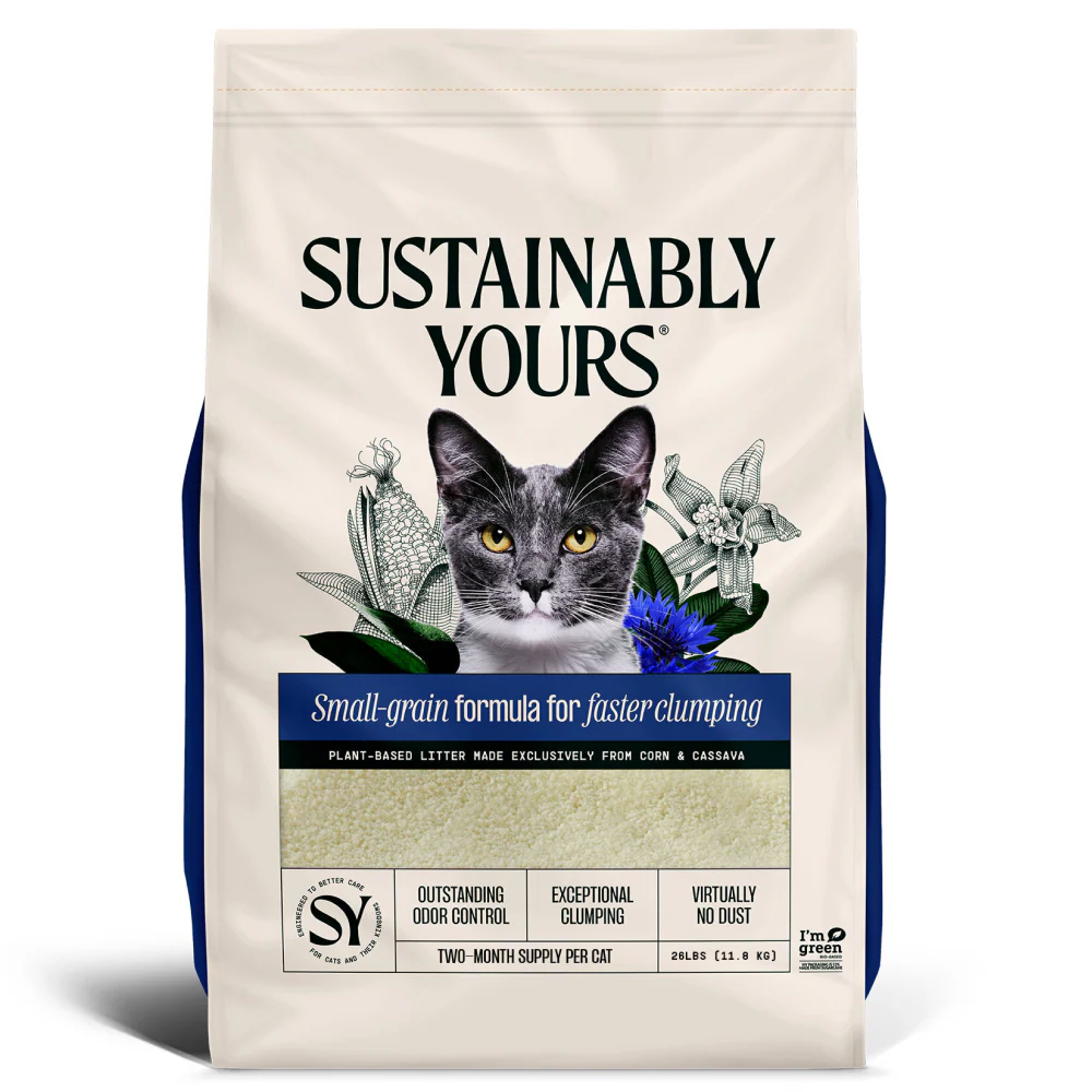 Sustainably Yours Multi Cat Plus Unscented Small Granules Cat Litter - Image 9