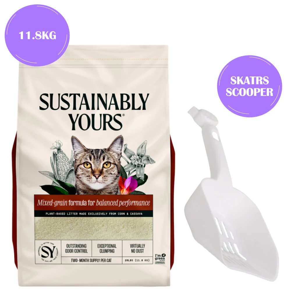 Sustainably Yours Multi Cat Unscented Mixed Granules Cat Litter - Image 13