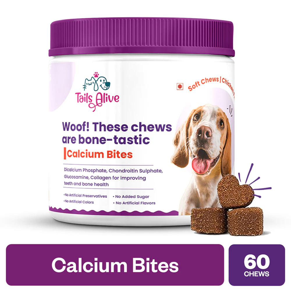 TailsAlive Calcium Chicken Flavor Soft Chews Supplements for Dogs - Image 9