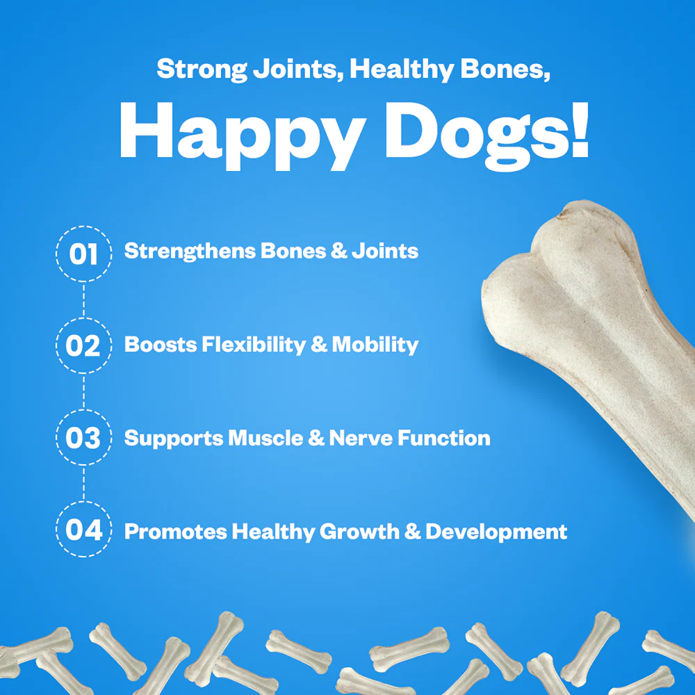TailsAlive Hip & Joint and Calcium Chicken Flavor Soft Chews Supplements Combo for Dogs - Image 3