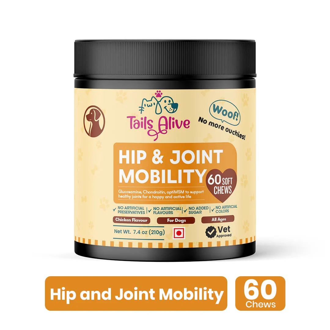 TailsAlive Hip & Joint Chicken Flavor Soft Chews Supplements for Dogs - Image 3