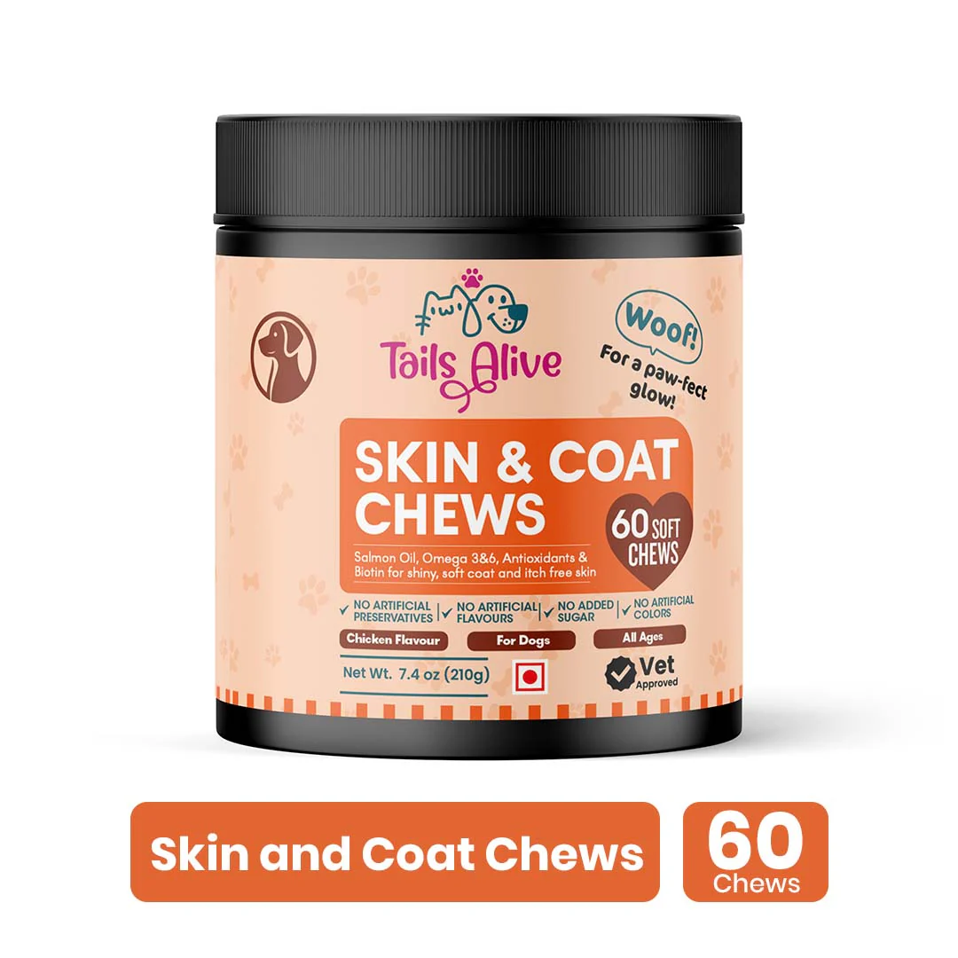 TailsAlive Skin & Coat Soft Chews Supplement for Dogs - Image 9