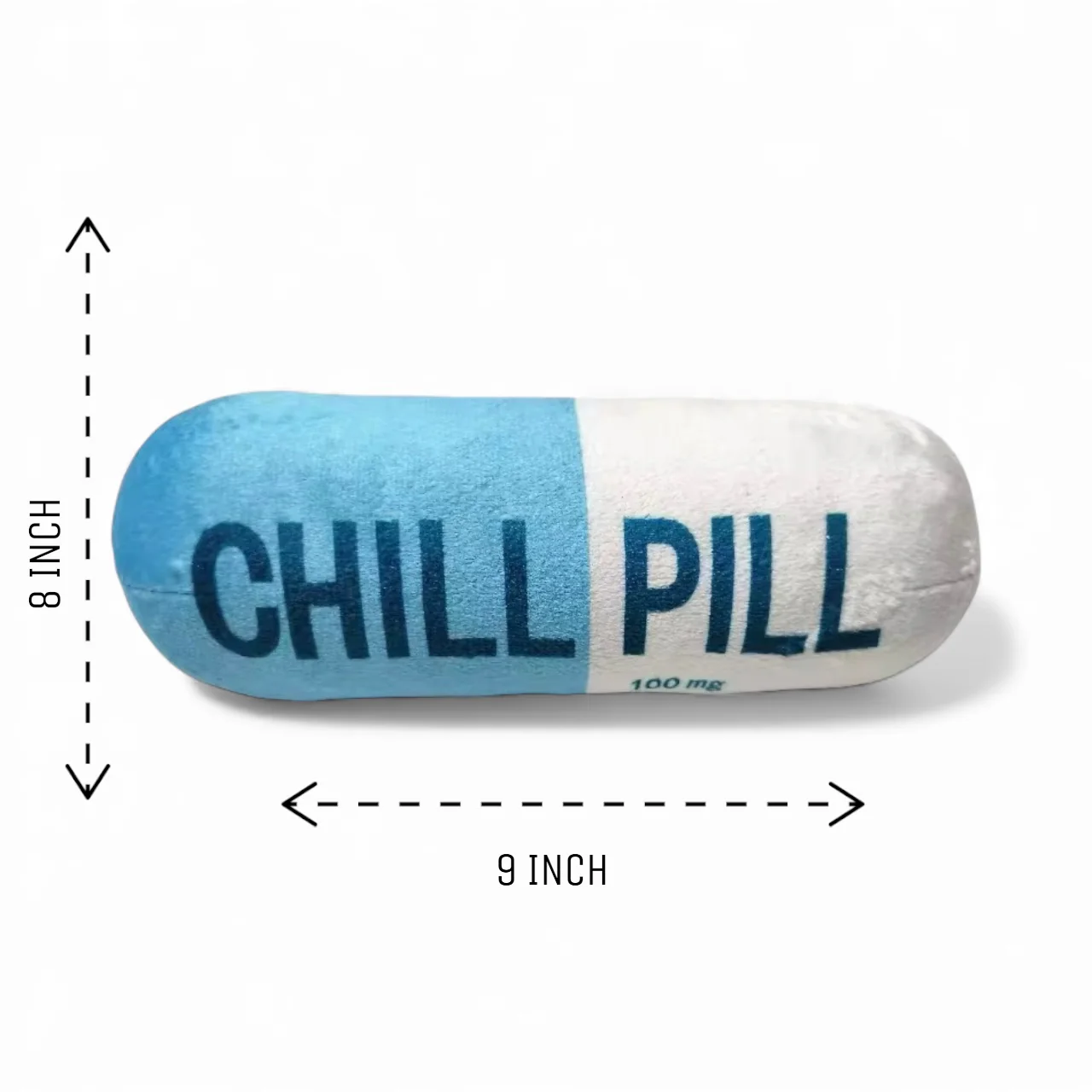 Talking Dog Chill Pill Plush Toy for Dogs (Blue) - Image 2