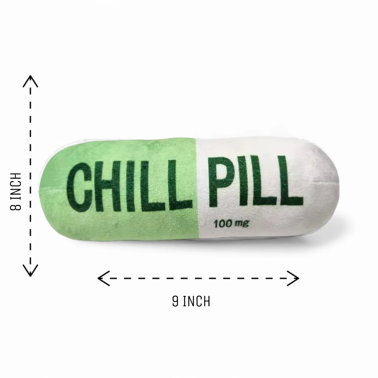 Talking Dog Chill Pill Plush Toy for Dogs (Green) - Image 4
